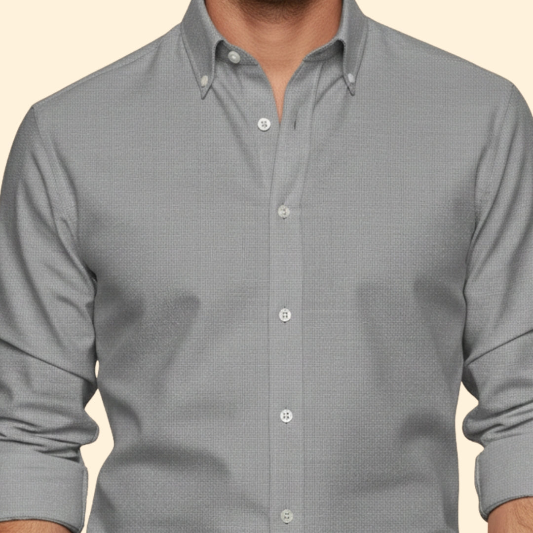 Men's Sharp Button-Down Shirt