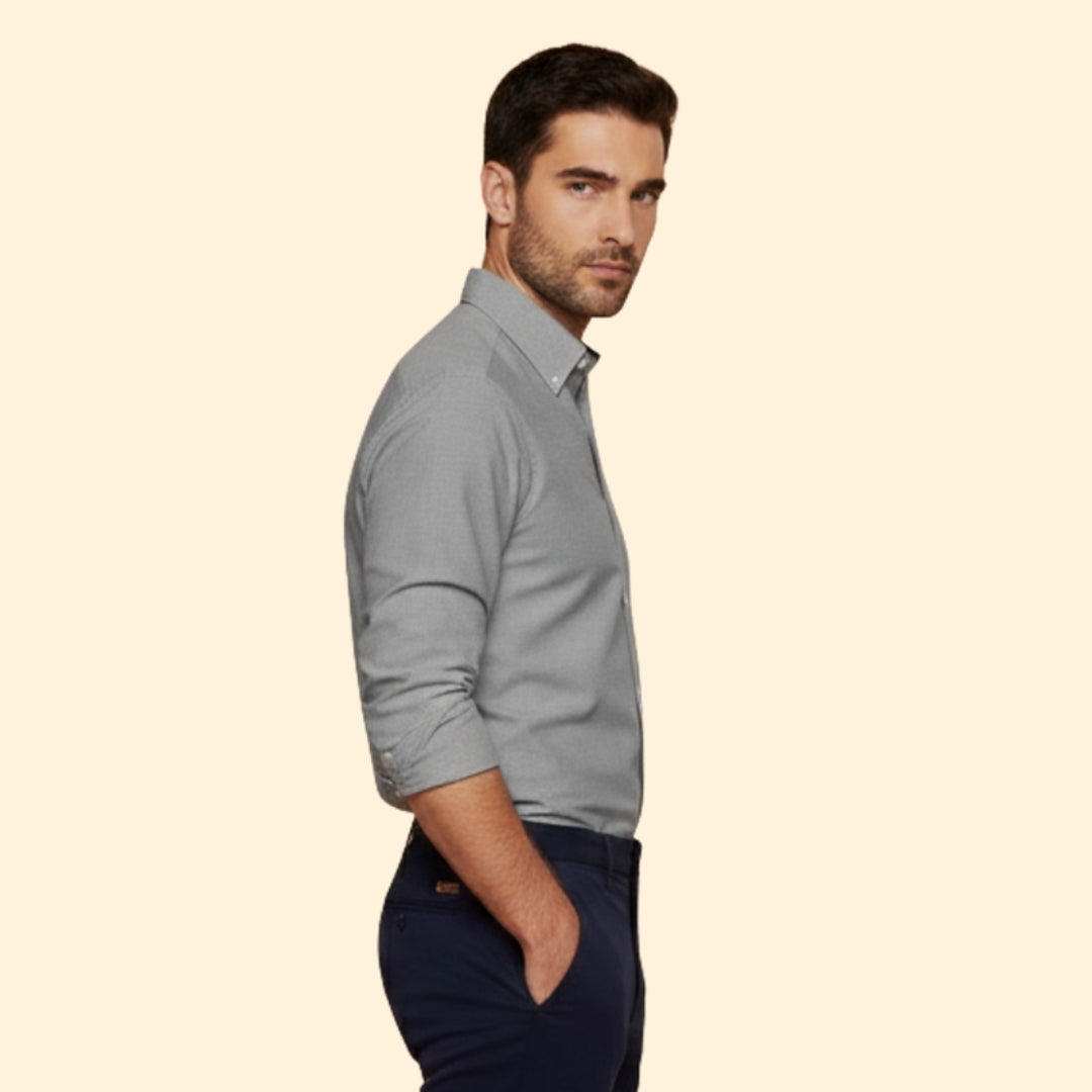 Men's Sharp Button-Down Shirt
