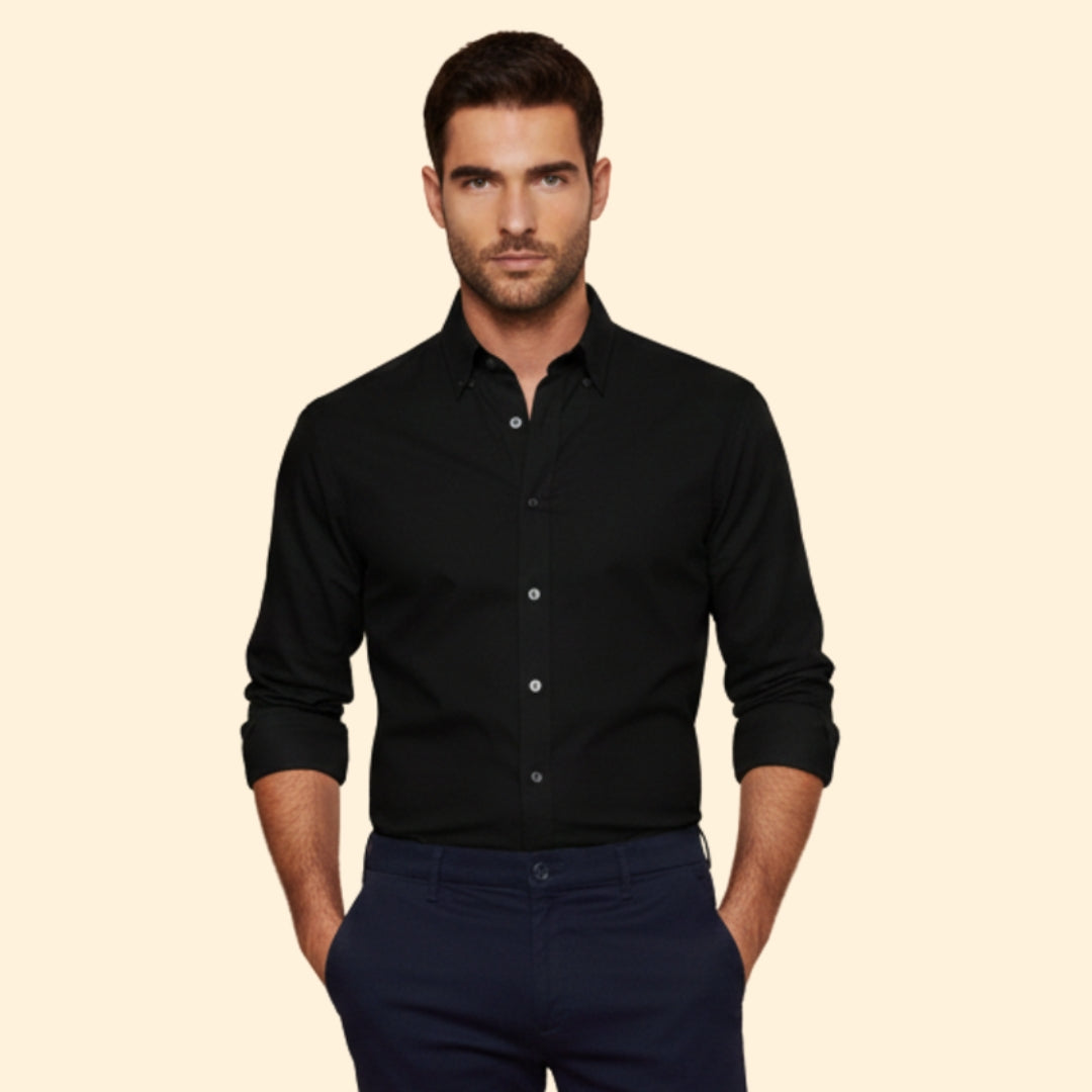 Men's Sharp Button-Down Shirt