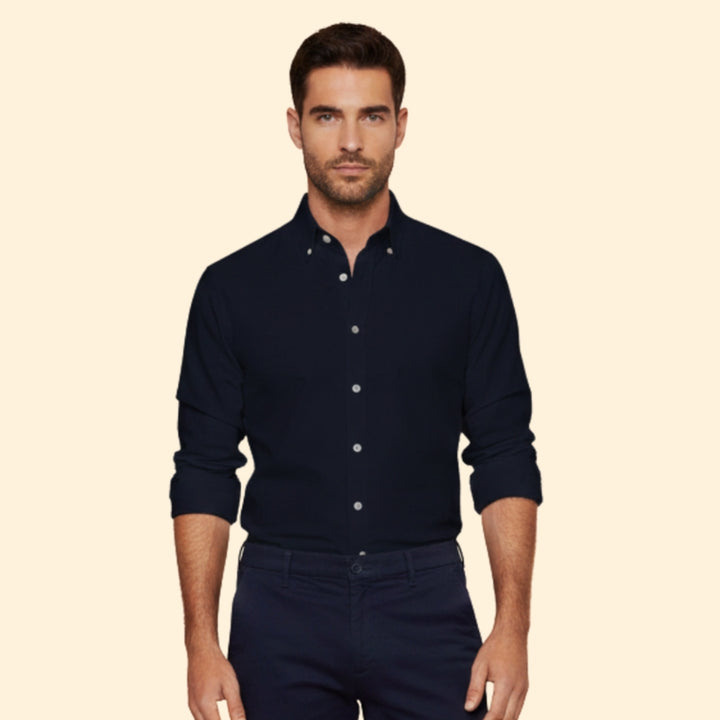 Men's Sharp Button-Down Shirt