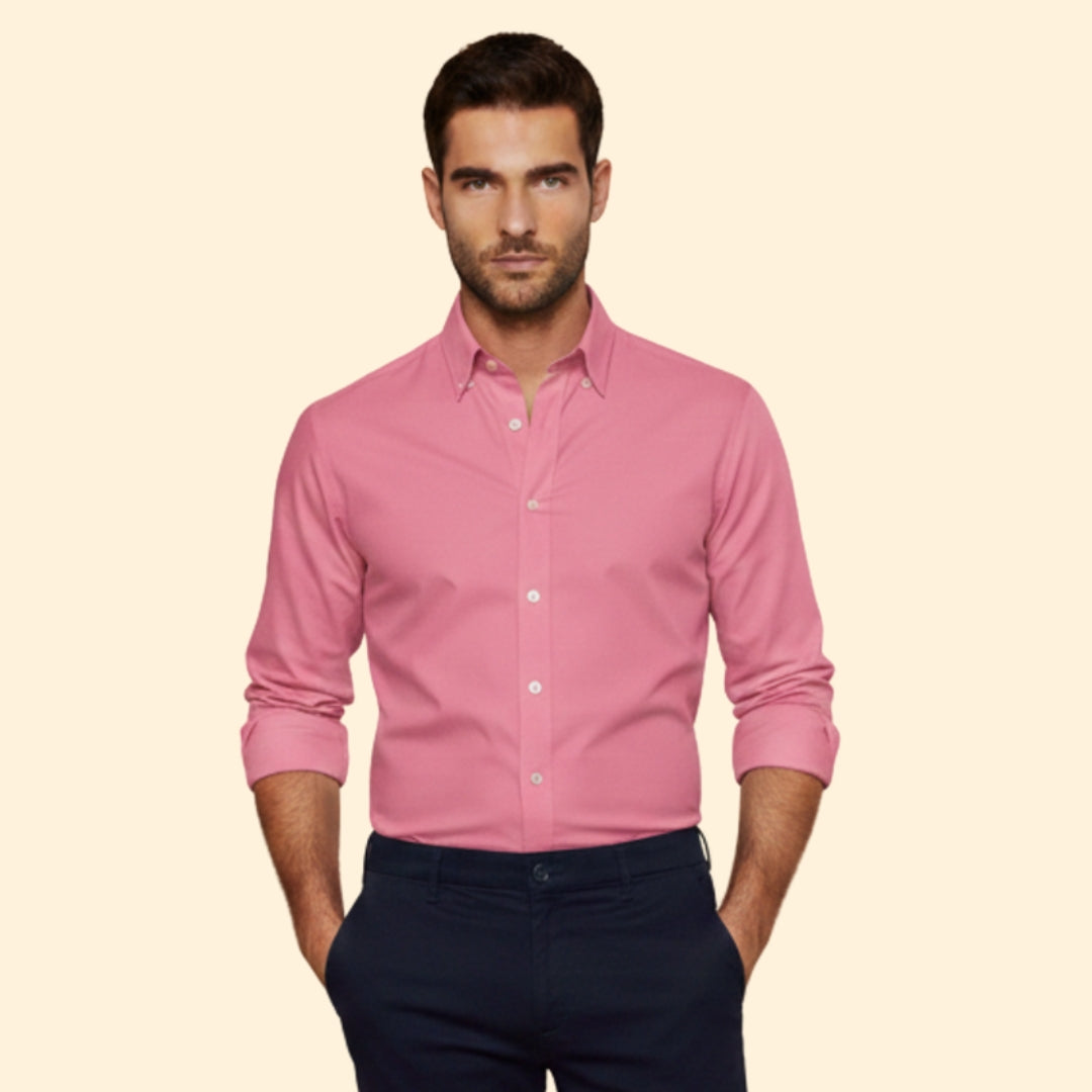 Men's Sharp Button-Down Shirt