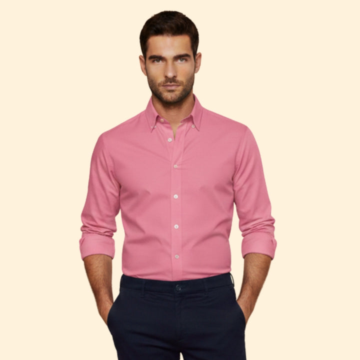 Men's Sharp Button-Down Shirt