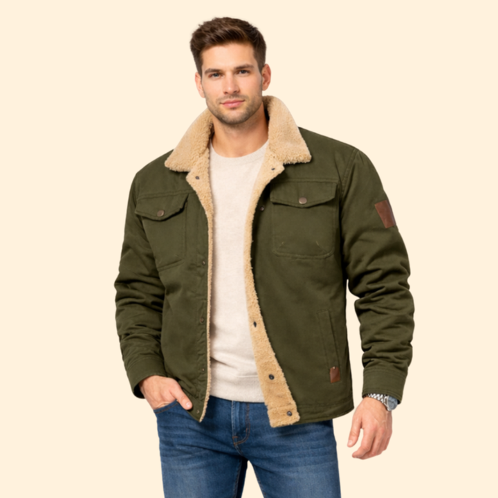 Men’s Sherpa Lined Jacket