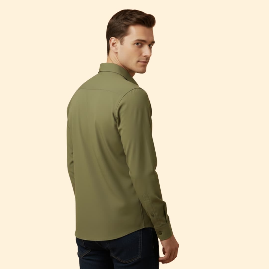 Men's Simple Pocket Shirt