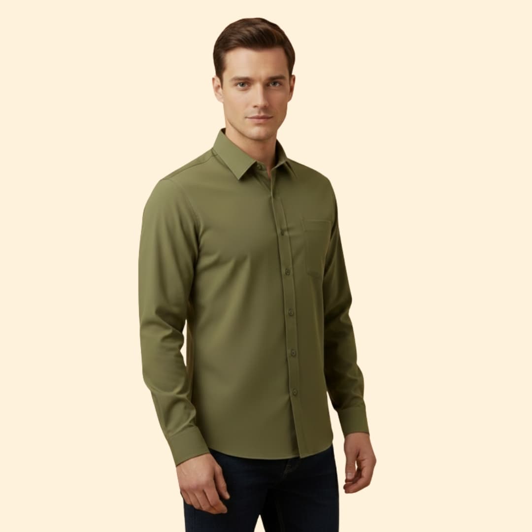 Men's Simple Pocket Shirt