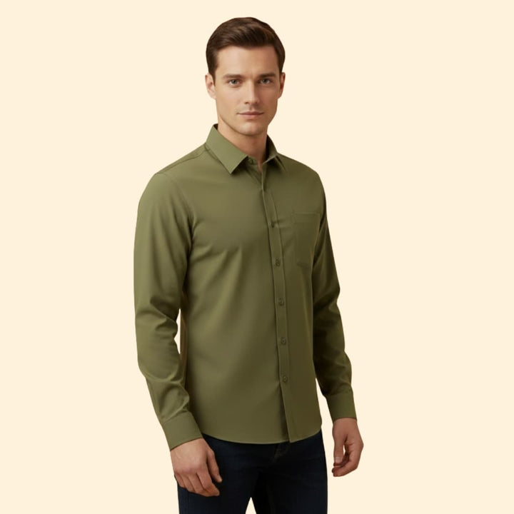 Men's Simple Pocket Shirt