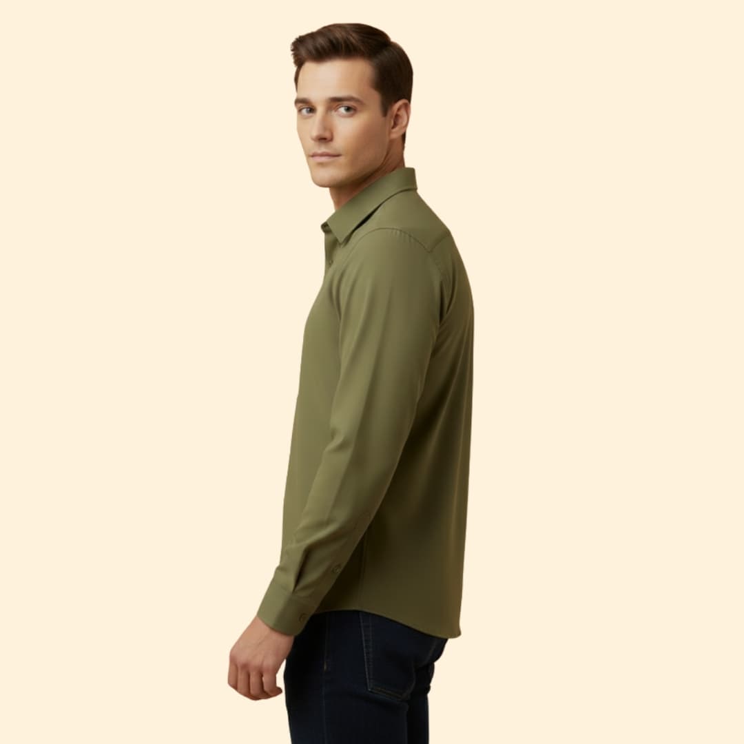 Men's Simple Pocket Shirt