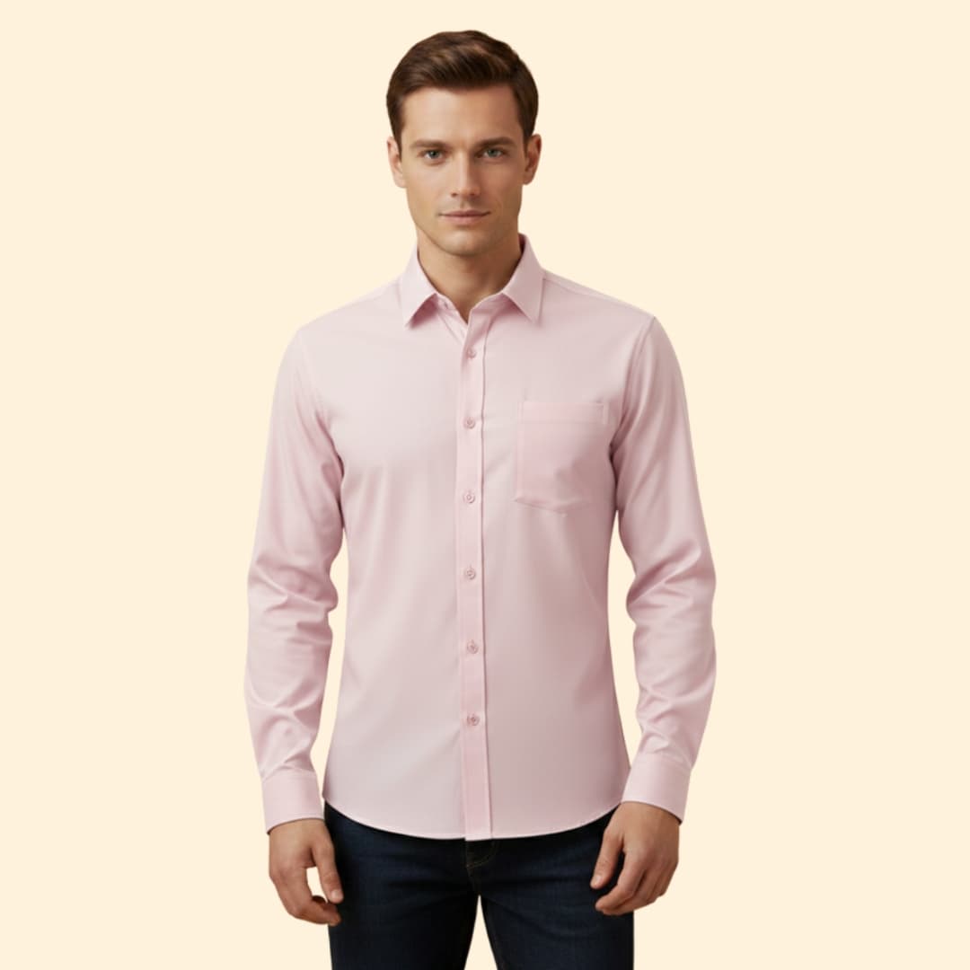 Men's Simple Pocket Shirt