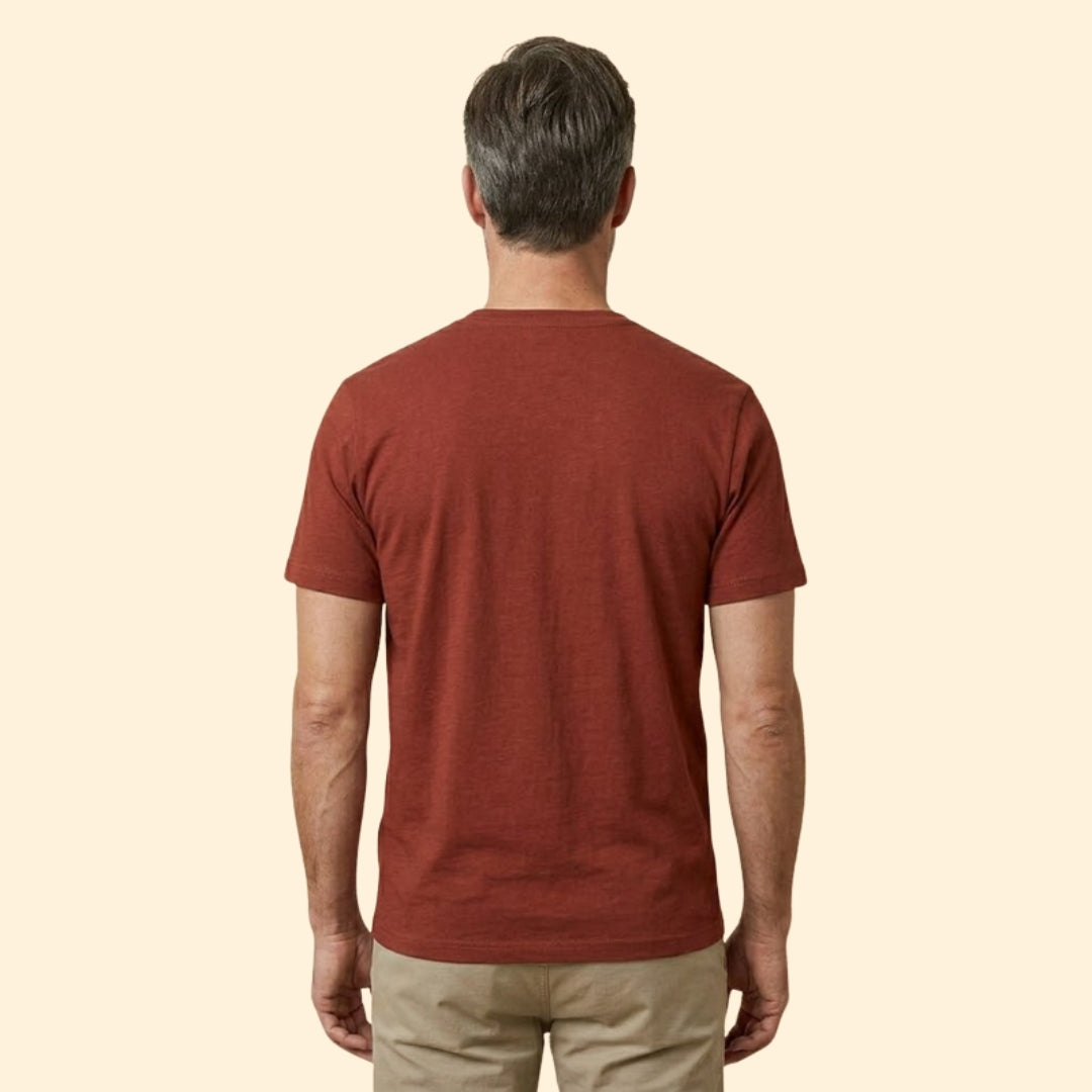 Men's Sleek Button T-shirt