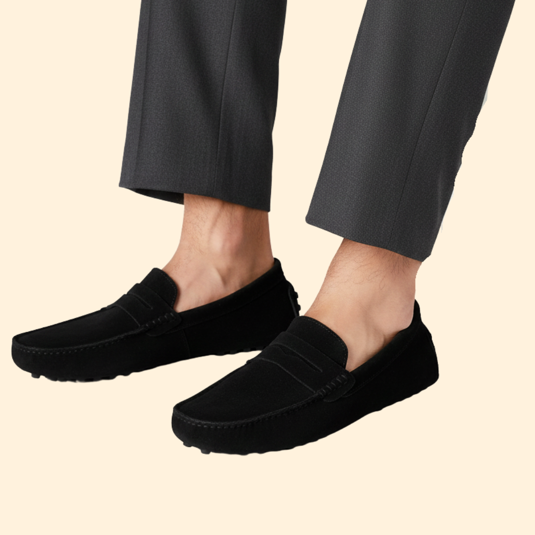 Men’s Smooth Suede Loafers