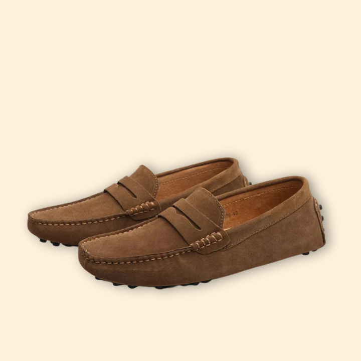 Men’s Smooth Suede Loafers