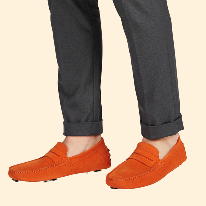 Men’s Smooth Suede Loafers