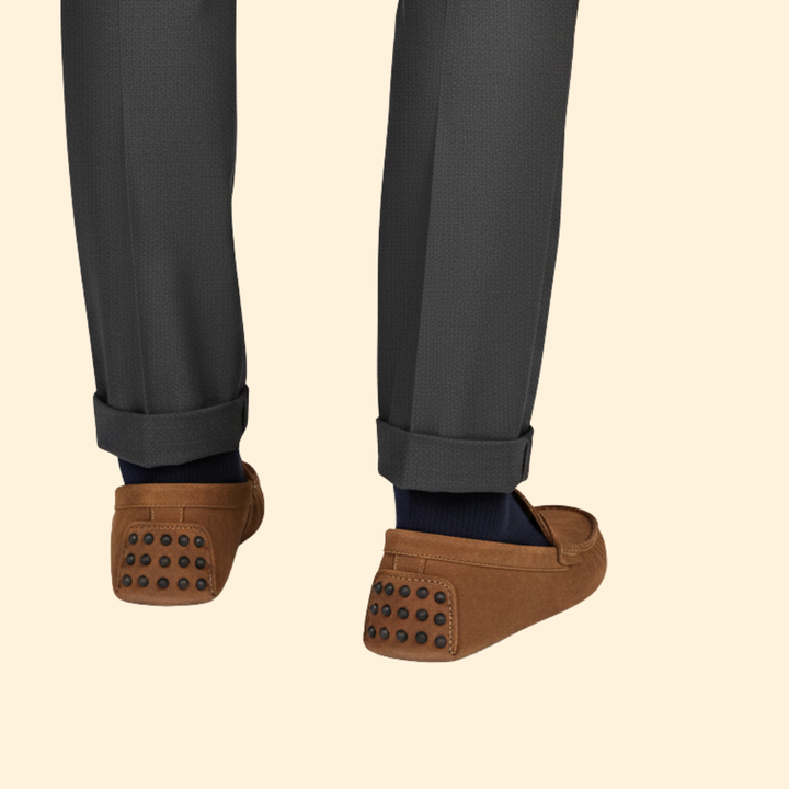 Men’s Smooth Suede Loafers