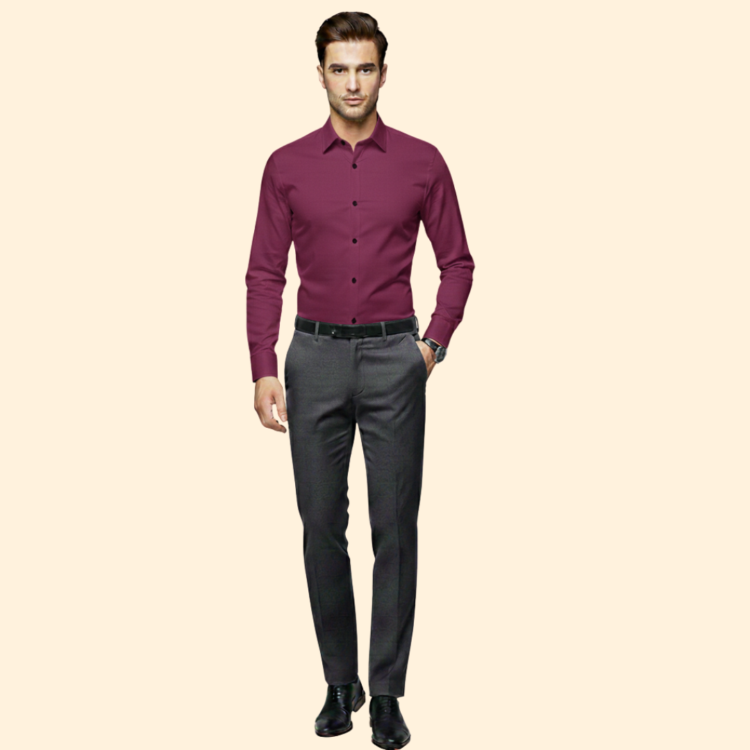 Men's Smooth Tailored Fit Shirt