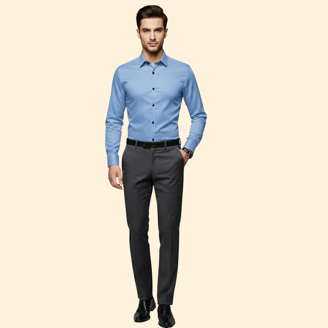 Men's Smooth Tailored Fit Shirt