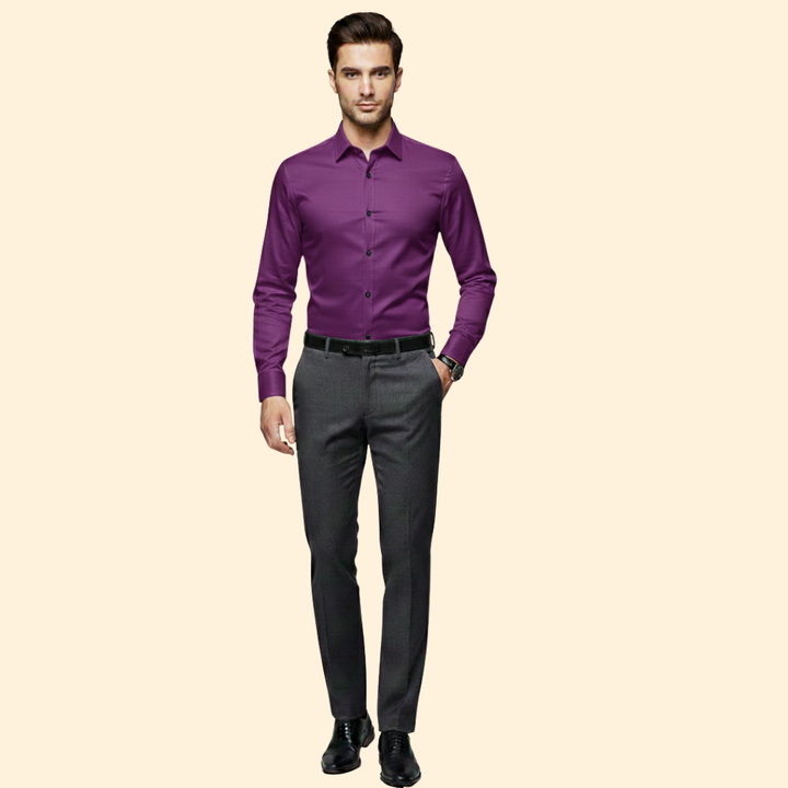 Men's Smooth Tailored Fit Shirt