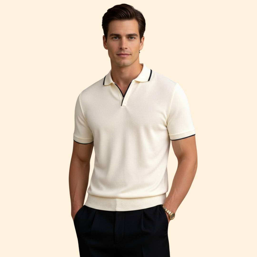 Men's Soft-Blend Tailored Polo