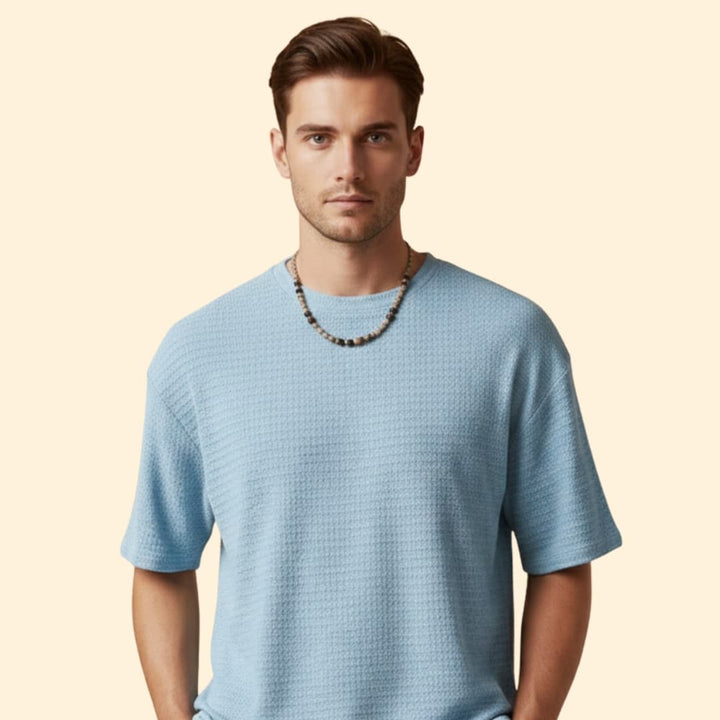 Men's Soft-Feel Textured T-Shirt
