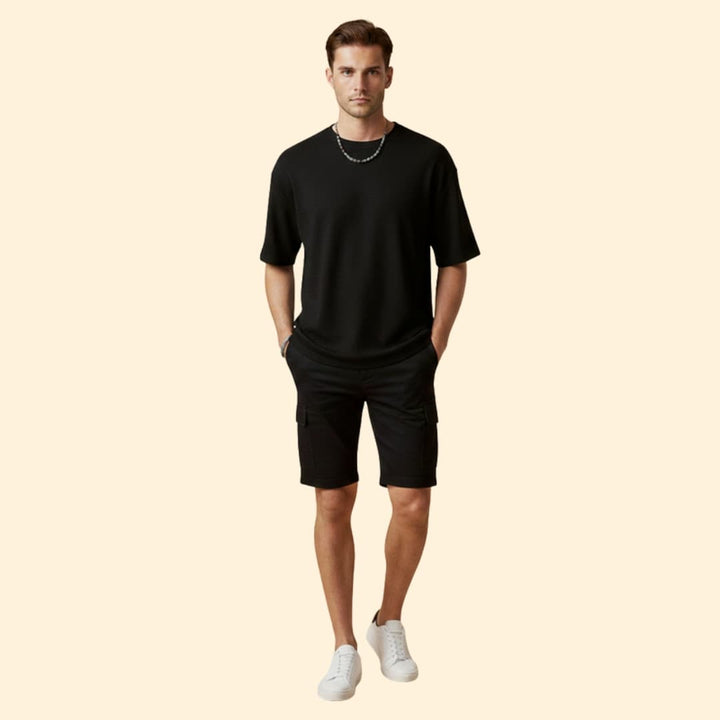 Men's Soft-Feel Textured T-Shirt