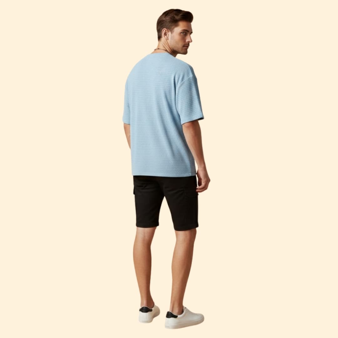 Men's Soft-Feel Textured T-Shirt