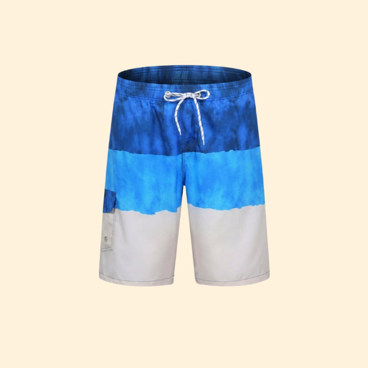 Men's Striped Beach Shorts