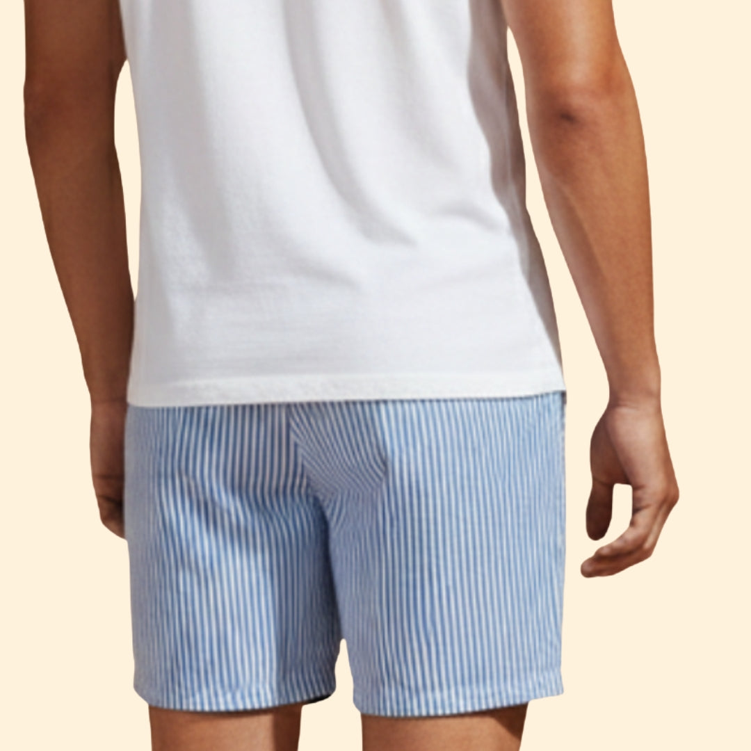 Men's Striped Beach Shorts