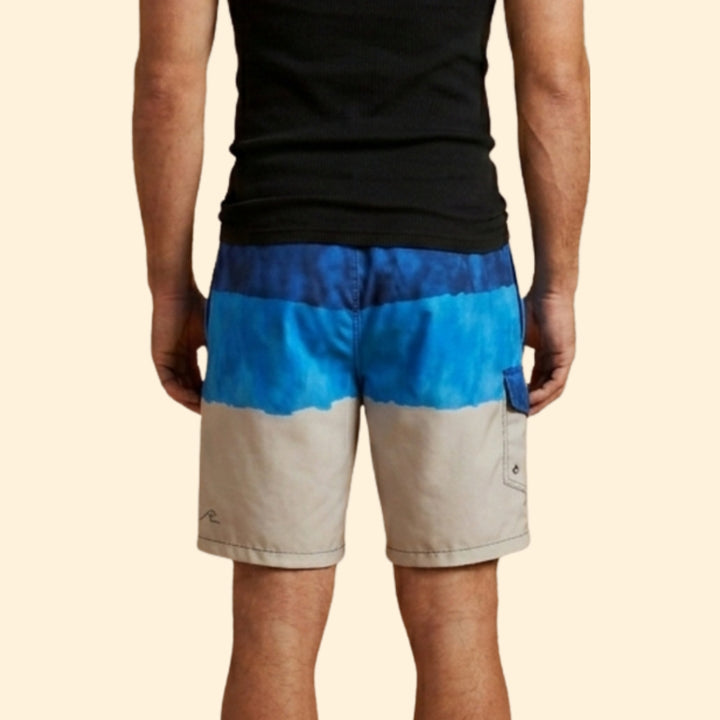 Men's Striped Beach Shorts