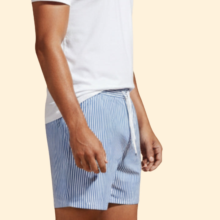 Men's Striped Beach Shorts
