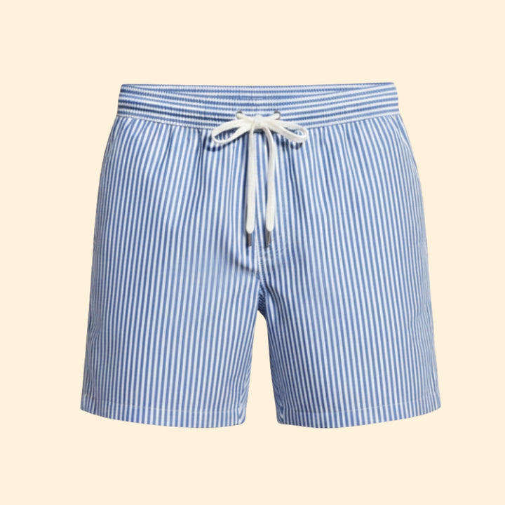 Men's Striped Beach Shorts