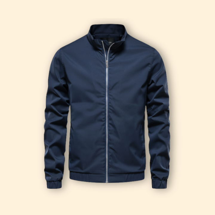 Men’s Striped Bomber Jacket