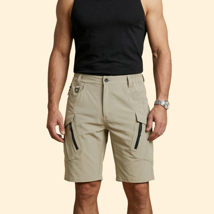 Men's Stylish Cargo Shorts with Belt