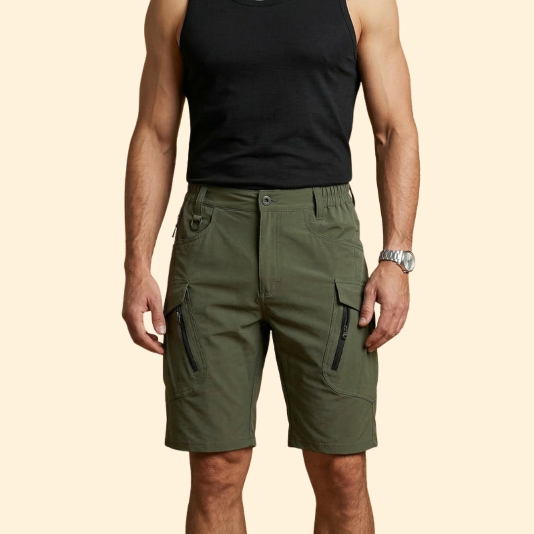 Men's Stylish Cargo Shorts with Belt