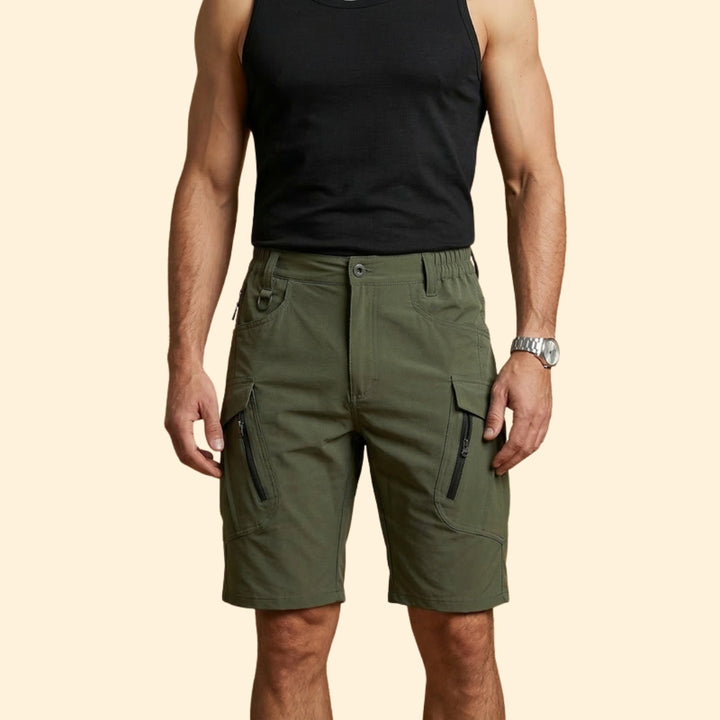 Men's Stylish Cargo Shorts with Belt