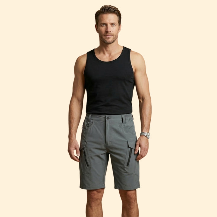 Men's Stylish Cargo Shorts with Belt