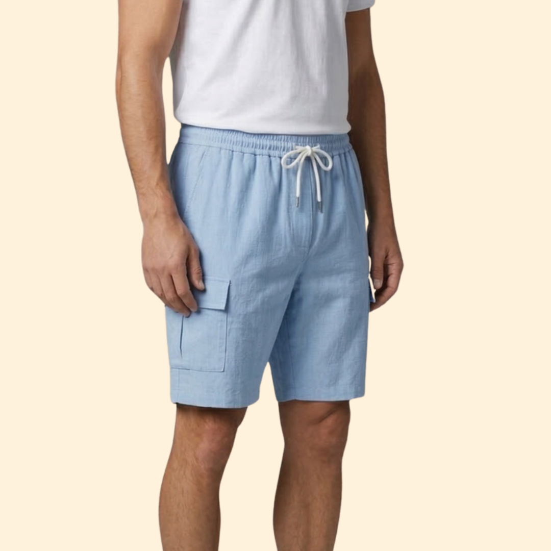 Men's Stylish Cargo Shorts with Pockets