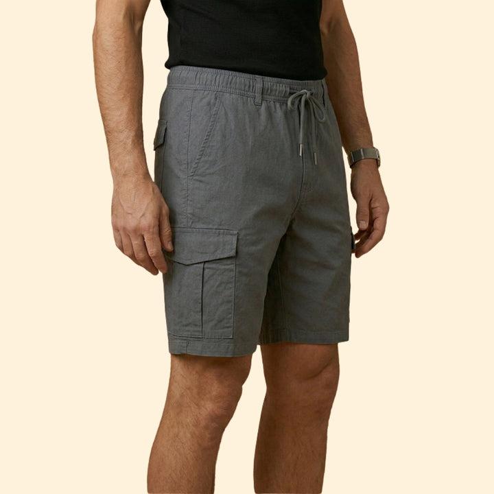 Men's Stylish Drawstring Cargo Shorts