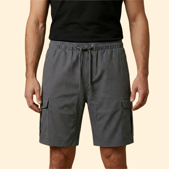 Men's Stylish Drawstring Cargo Shorts