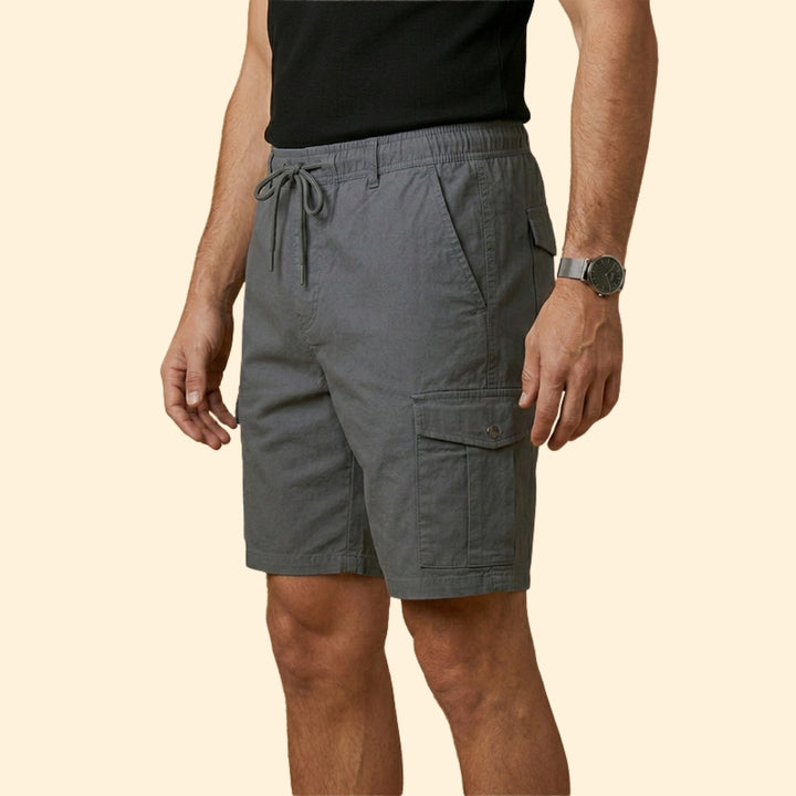 Men's Stylish Drawstring Cargo Shorts