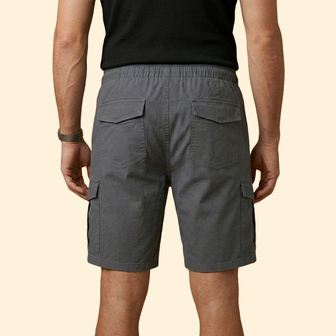 Men's Stylish Drawstring Cargo Shorts