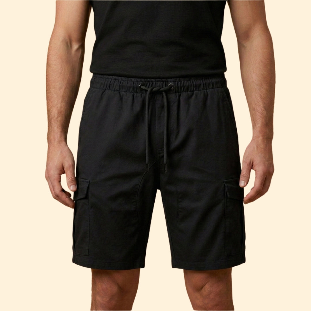 Men's Stylish Drawstring Cargo Shorts