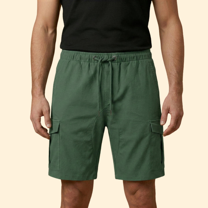 Men's Stylish Drawstring Cargo Shorts
