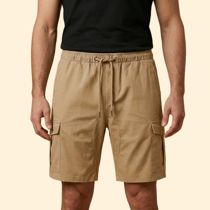 Men's Stylish Drawstring Cargo Shorts