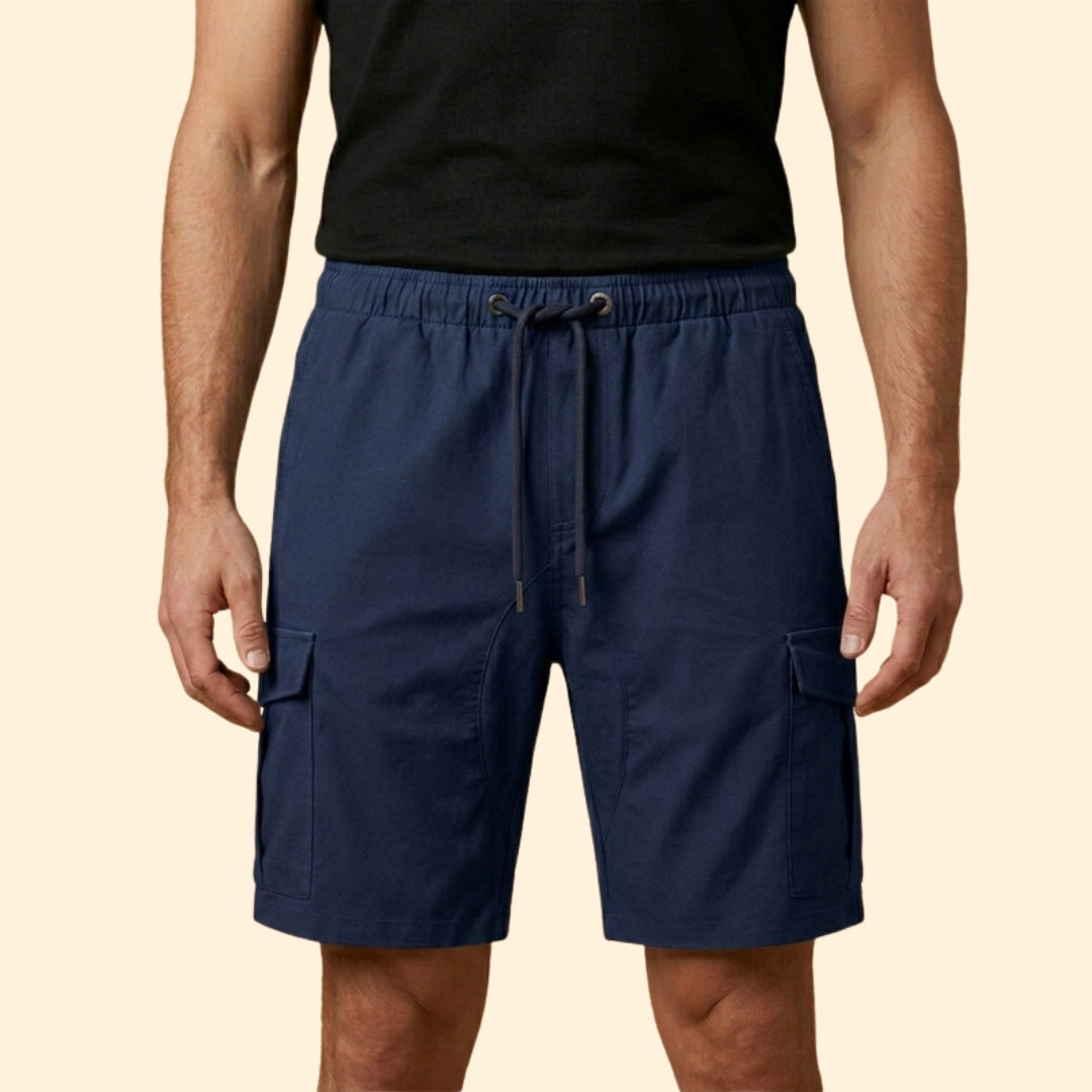 Men's Stylish Drawstring Cargo Shorts