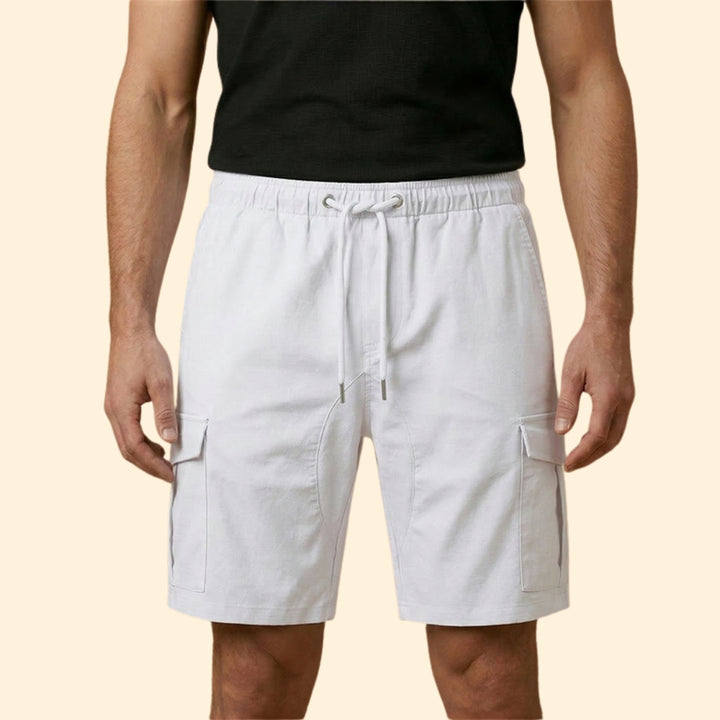 Men's Stylish Drawstring Cargo Shorts
