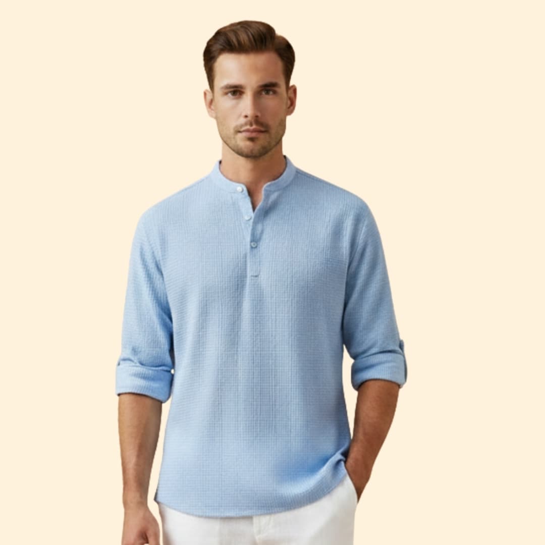 Men's Stylish Henley Shirt