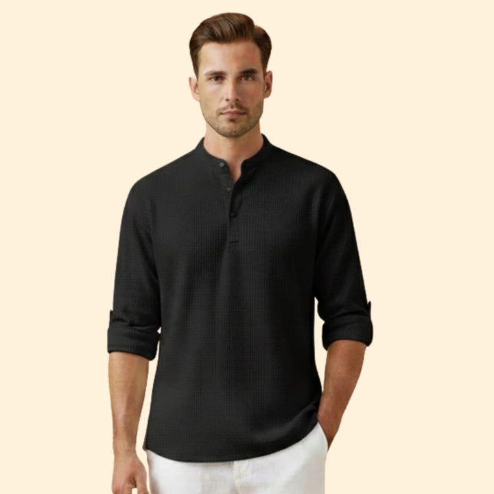 Men's Stylish Henley Shirt