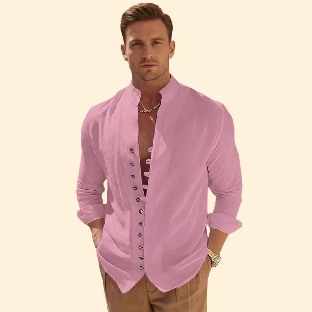Men's Stylish Henley Shirt