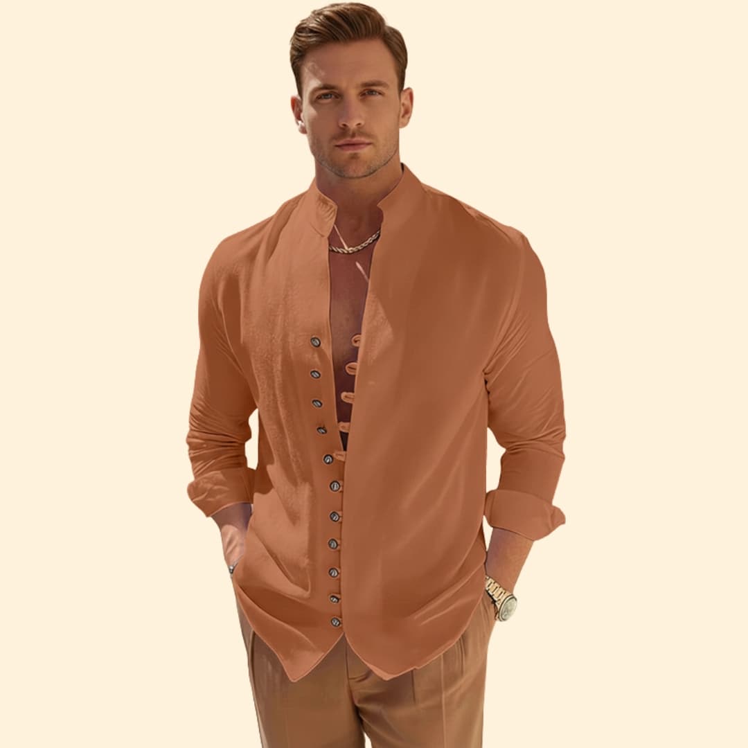 Men's Stylish Henley Shirt