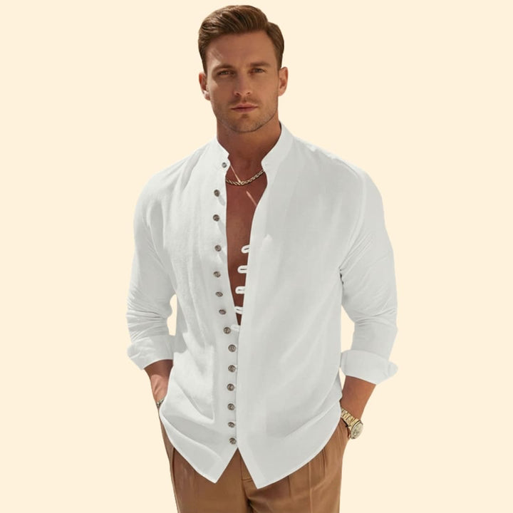 Men's Stylish Henley Shirt