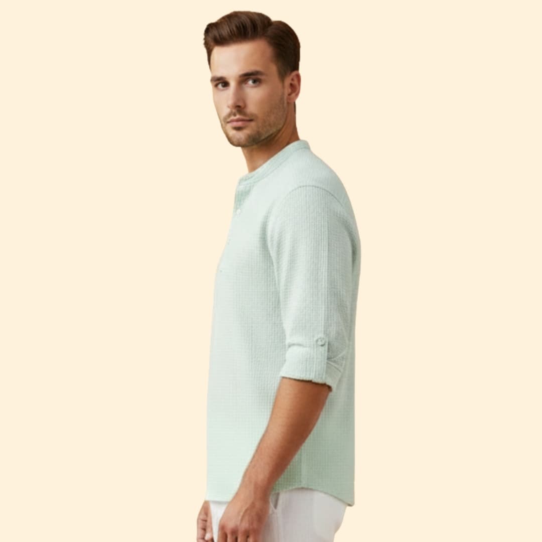 Men's Stylish Henley Shirt